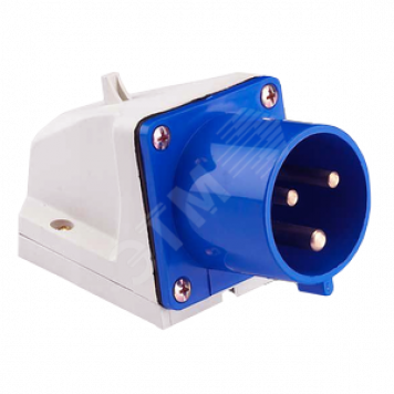 Вилка стационарная 513 2Р+РЕ 16А 220В IP44 PROxima