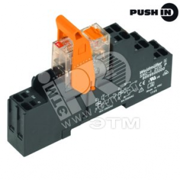 Модуль релейный RCIKITP 24VAC 1CO LD/PB