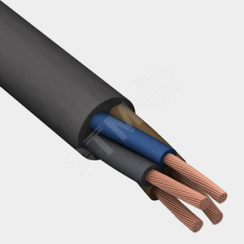 Кабель силовой КГтп-ХЛ 3х6+1х4-0.660 ТРТС