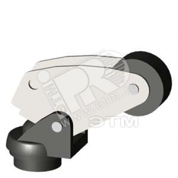 ACTUATOR HEAD ДЛЯ ПОЗИЦИОННЫЙ ВЫКЛЮЧАТЕЛЬ 3SE51/52 ANGULAR ROLLER LEVER, METAL LEVER WITH PLASTIC ROLLER 22MM