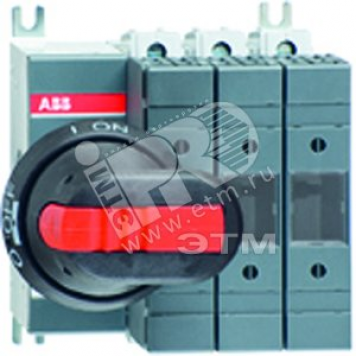 Рубильник OS63GD22N2P с ручкой под предохранители DIN-000 (1SCA115230R1001)