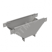 T-отвод вертикальный 50*150 вниз c разворотом трассы на 90гр. ПЛЮС (PL3620)