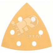 Шлифлист 93мм K80 Best for Wood (50шт) (2.608.607.880)