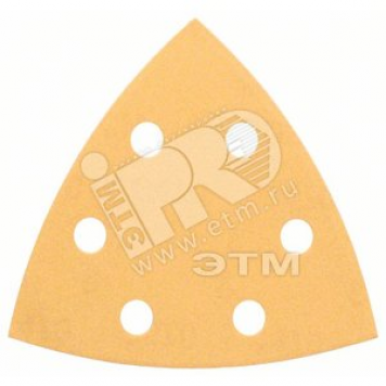 Шлифлист 93мм K80 Best for Wood (50шт) (2.608.607.880)