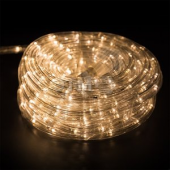 Дюралайт LED, свечение с динамикой (3W) - ТЕПЛЫЙ БЕЛЫЙ, 24 LED/м, бухта 100м (121-326-4)