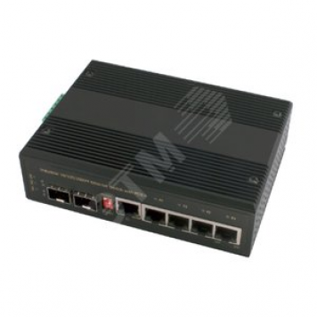 Коммутатор промышленный неуправляемый Gigabit Ethernet на 6 портов (SW-8052/IC)