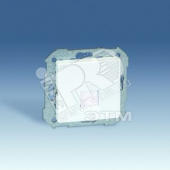 Адаптер на 1 RJ45(12) 75528-, 75540-, 75541-, 75544-39, шторка, S82,82N, графит