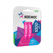 Аккумулятор 1000мАч R03(AAA) NiMh Космос