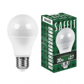 Лампа светодиодная LED 20вт Е27 дневной (SBA6020)