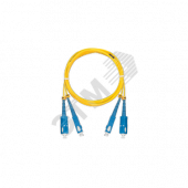 Шнур оптический соединительный SM 9/125 OS2 SC/UPC-SC/UPC двойной LSZH (NMF-PC2S2C2-SCU-SCU-003)