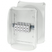 Коробка клеммная 5 положений до 50мм2 255х355х122 IP66/67 серая стойкая к УФ (KF 5050 G)
