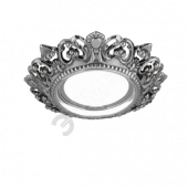 Светильник Antique CA051 Круг. Серебро/Черный Gu5.3 1/40 (CA051)