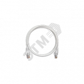 Шнур U/UTP 4 пары, Кат.5e, 2хRJ45/8P8C, T568B, 7х0,205мм, LSZH, белый, 3м (NMC-PC4UD55B-030-C-WT)