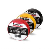 Изолента ПВХ 19х0.15x20 желто-зеленая (Fortisflex) (71237)