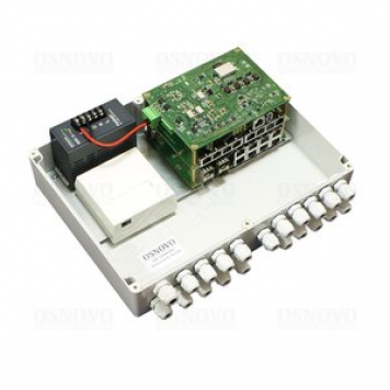 Коммутатор уличный управляемый (L2+) Gigabit Ethernet на 20 портов 16xGE(10/100/1000Base-T) + 4xGE(SFP 1000Base-x) (SW-71604/WL)