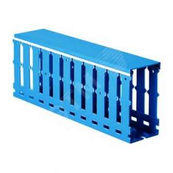 Короб перфорированный RL12 80x80 синий QUADRO (01168RL)