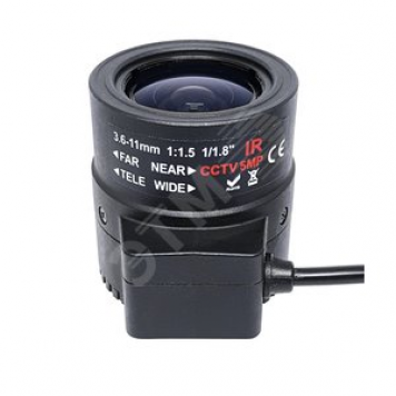 Объектив CS 5Мп LV3611DIR 5Мп 3.6-11 мм (GF-LV3611DIR5M)