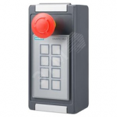 Корпус кнопочного поста KP8F для KP8F, IP65 1x кнопку экстренного останова (6AV6881-2AM12-1AA0)