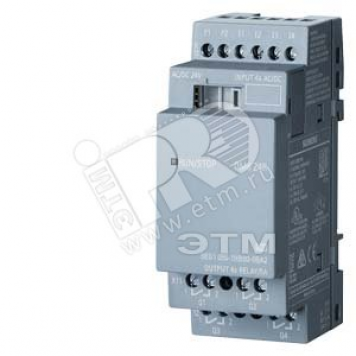 Модуль расширения 24В ширина 2TE 4 DI/4 DO ~/=/NPN вход для LOGO! 8 (6ED1055-1HB00-0BA2)