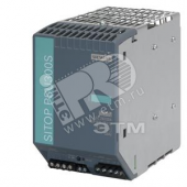 SITOP PSU300S 20 A СТАБИЛИЗИРОВАННЫЙ БЛОК ПИТАНИЯ ВХОД: 3Ф ~400-500 В ВЫХОД: =24 В/20 A