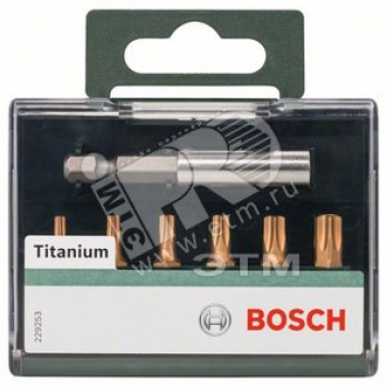 Бита 25мм TORX TIN (7шт) (2.609.255.983)