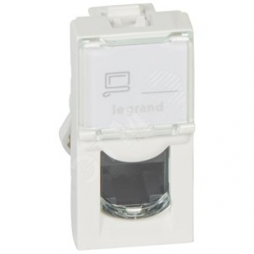 Mosaic Розетка компьютерная RJ45 1 модуль категория 5е