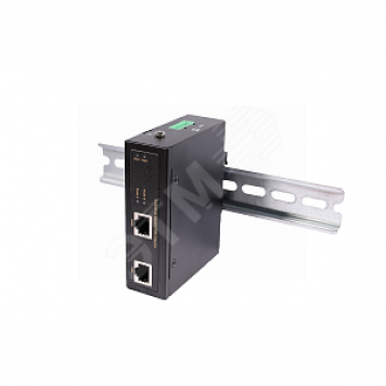 PoE-инжектор промышленный гигабитный мощностью 60W. Совместим с оборудованием PoE IEEE 802.3af/at. (Midspan-1/603AG)