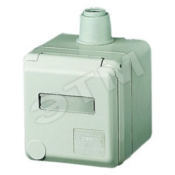 Розетка настенная 32А 3Р+E IP44 Cepex (4138)