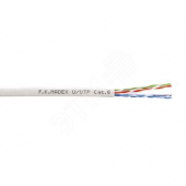 Витая пара U/UTP 4PR 23AWG Cat.6 PVC неэкранированная(DCM Test Report)