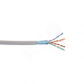 Витая пара F/UTP кат.5E 4x2х24AWG solid LSZH 305м белый ITK