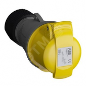 Розетка кабельная 16A 3P+E IP44 4ч Easy&Safe (316EC4)