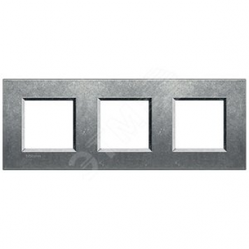LivingLight Рамка прямоугольная 3 поста Исконный (LNA4802M3NA)