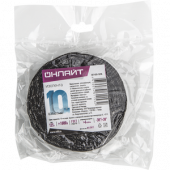 Изолента ОНЛАЙТ 61 153 OIT-H20-10/BL ХБ черная 125г 0,35х20мм 10м (61153)