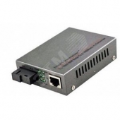 Медиаконвертер оптический Gigabit Ethernet SF&T для передачи Ethernet по одному волокну одномодового оптического кабеля (OMC-1000-11S5b)