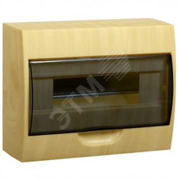 Корпус модульный пластиковый навесной ЩРН-П-12 (сосна) IP41 IEK