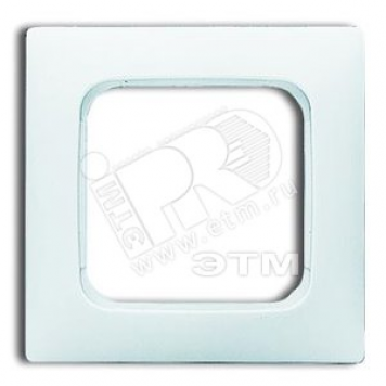 REFLEX SI Рамка 1 пост для кабель-каналов альпийский белый (2511-214K-102-500)