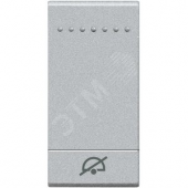 LivingLight Клавиша Не беспокоить 1 модуль алюминий (NT4915DD)