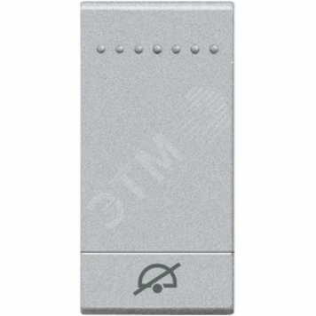 LivingLight Клавиша Не беспокоить 1 модуль алюминий (NT4915DD)