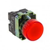 Лампа сигнальная BV64 красная EKF 24В