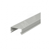 Крышка кабельного канала LK4 25 мм (ПВХ,серый) (LK4 D 25)