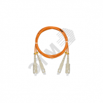 Шнур оптический соединительный MM 50/125 OM2 SC/UPC-SC/UPC двойной LSZH (NMF-PC2M2C2-SCU-SCU-002)