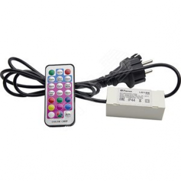 Контроллер LED-R RGBW IP44 для двухжильного светодиодного дюралайта на 10-50м (LD125)