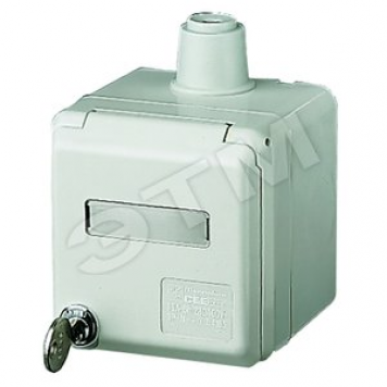 Розетка настенная 16А 3Р+E IP44 Cepex (4163)