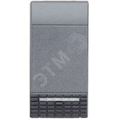 LivingLight Кнопка 10А 1P-NC антрацит (L4034N)