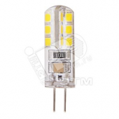 Лампа светодиодная LED 3Вт G4 200Lm теплый 220V/50Hz (1032041)