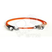 Патч-корд волоконно-оптический (шнур) MM 50/125 ST-FC 2мм duplex LSZH (3м)