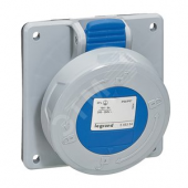 Розетка встраиваемая 32А 3К+H+З 230В IP67 (555486)