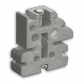 Корпус прижимной КП для рейки (Р3-1) (упаковка 50 шт.) (999113631)