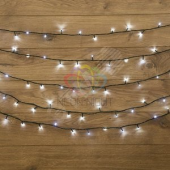 Гирлянда Твинкл Лайт 15м 120LED белый (303-055)