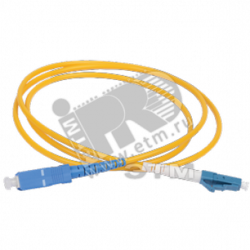Патч-корд оптический 9/125 (OS2) LC/UPC-SC/UPC (simplex) 30м